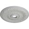 Ekena Millwork Swindon Ceiling Medallion (Fits Canopies up to 6 1/8"), Hand-Painted Frost, 24"OD x 4"ID x 1 1/2"P CM24SWFRF - alternate 2
